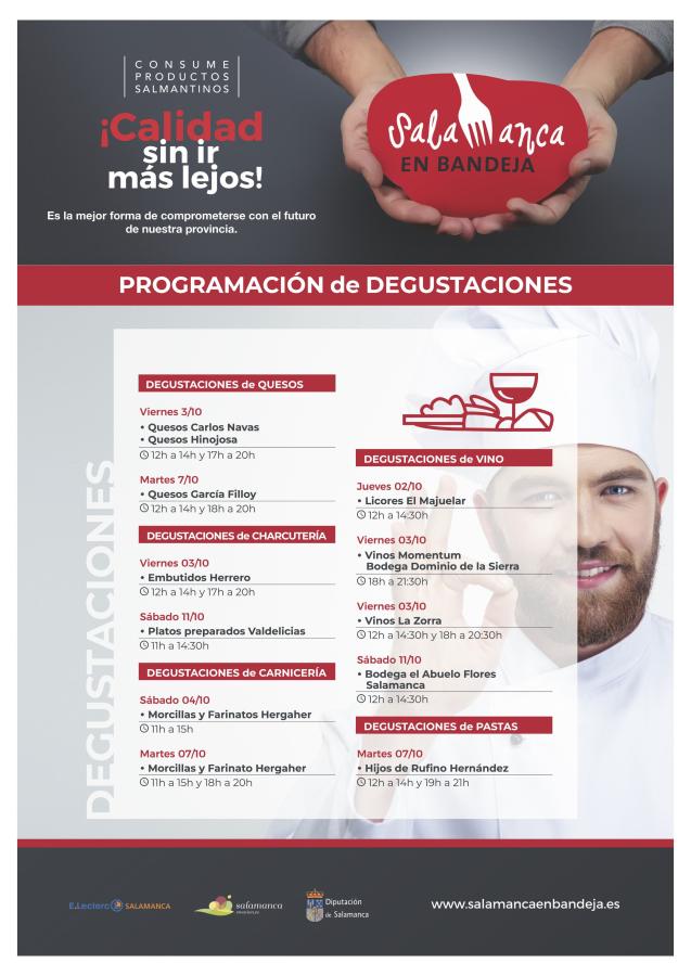 III Jornadas “Salamanca en Bandeja” en E.Leclerc Salamanca (Degustaciones del 2 al 13 de octubre)