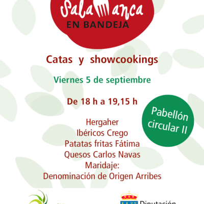 Showcookings Salamanca en bandeja en Salamaq (Viernes 5 de septiembre)